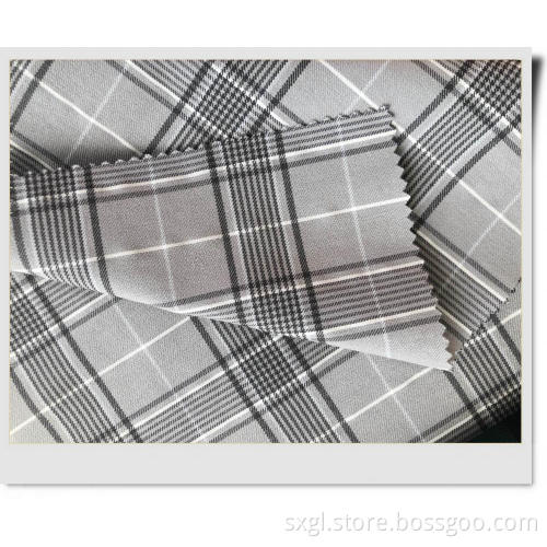 Check Yarn Dyed Begaline Fabric For Trouser